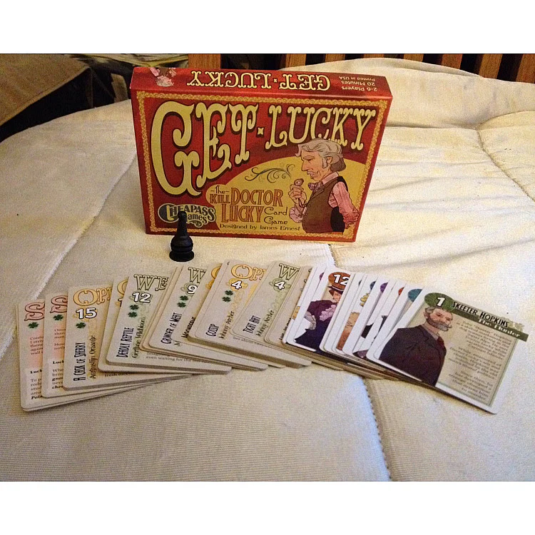 Get Lucky：Kill Doctor Lucky Card Game On demand, Imported Games, All Products image