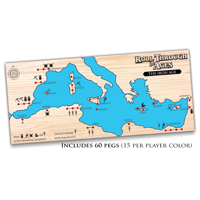 Roll Through The Ages: The Iron Age w/Mediterranean Expansion image