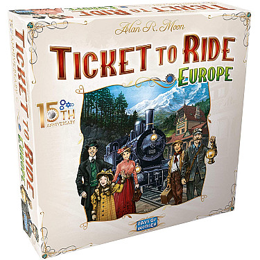 Ticket to Ride Europe:15th Anniversary Edition