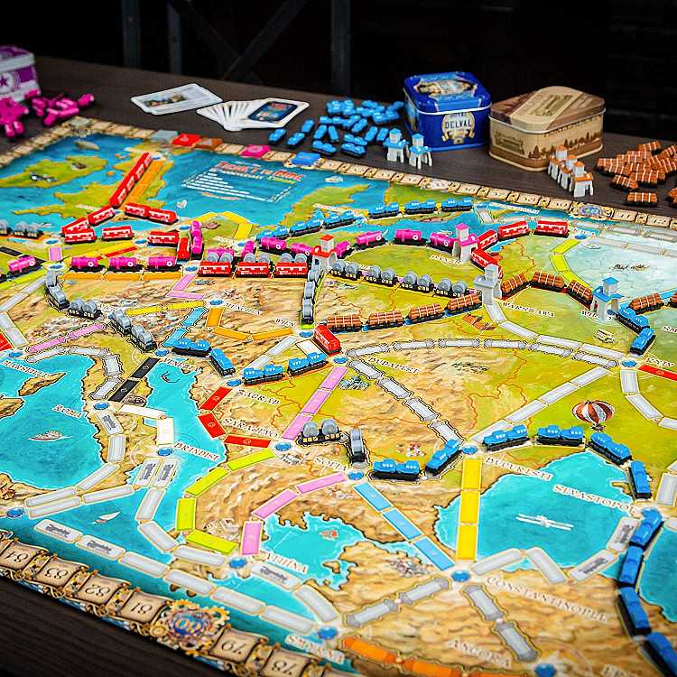 Ticket to Ride Europe:15th Anniversary Edition image