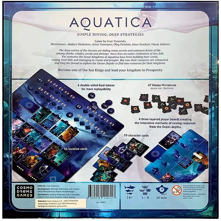 Aquatica On demand, Imported Games, The Dice Tower Seal of Excellence, All Products image