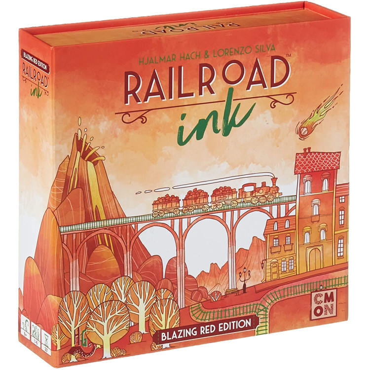 Railroad Ink: Blazing Red image