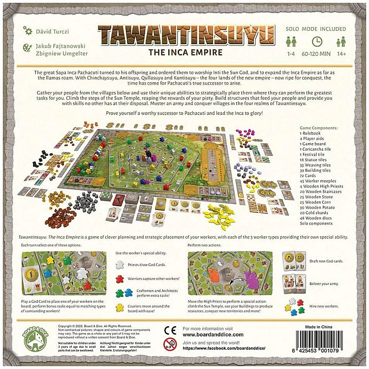 Tawantinsuyu: The Inca Empire Imported Games, All Products image