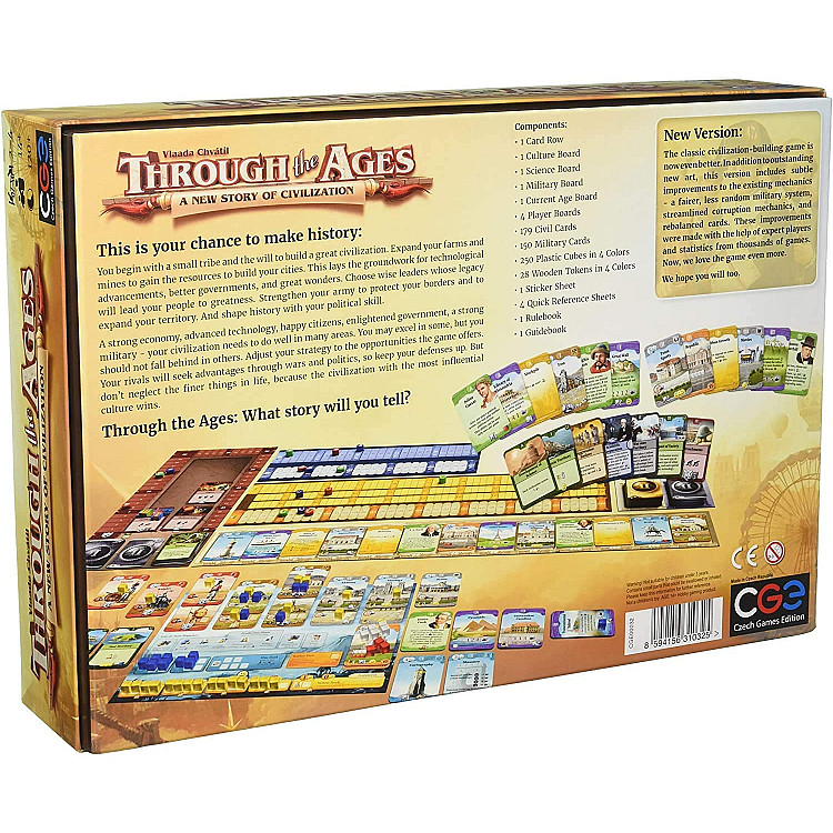 Through the Ages: A New Story of Civilization BGG Top 100, All Products image