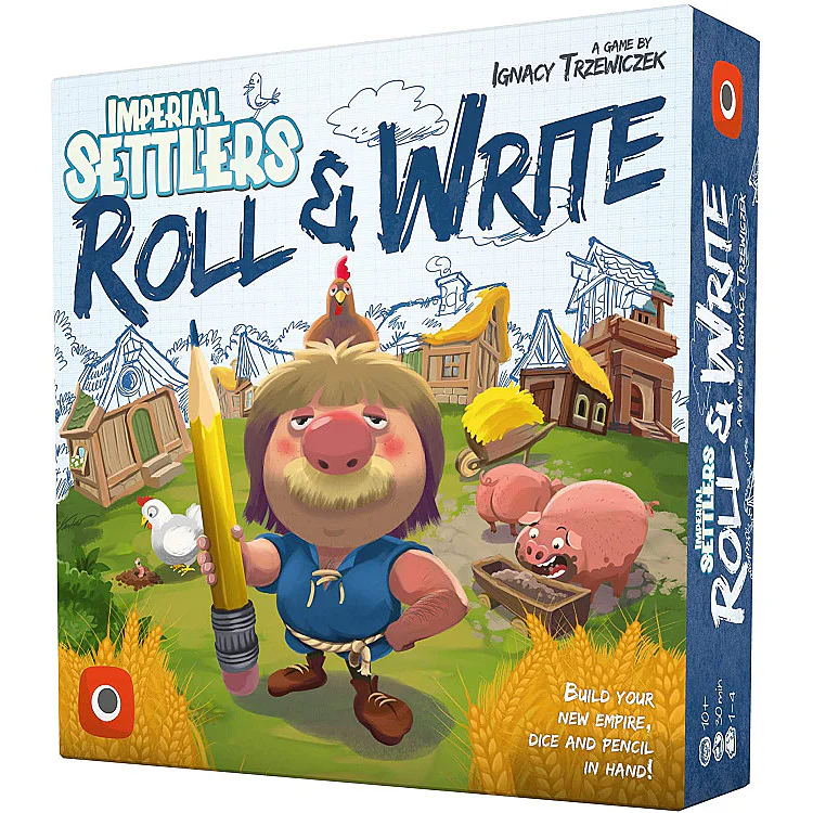 Imperial Settlers Roll & Write All Board Games, Imported Games, All Products image
