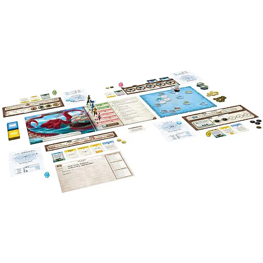 Forgotten Waters: A Crossroads Game Pre Orders, Imported Games, The Dice Tower Seal of Excellence, All Products, Pre order CMON Sep'25 image