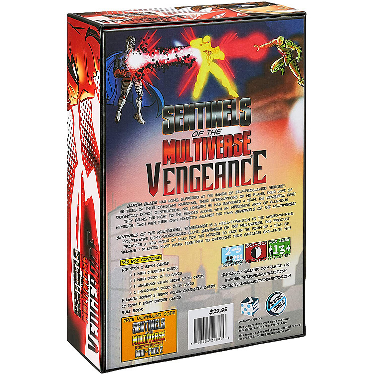 Sentinels of The Multiverse: Vengeance On demand, Imported Games, All Products image