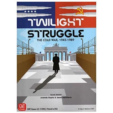Twilight Struggle Deluxe Edition BGG Top 100, On demand, Imported Games, All Products image