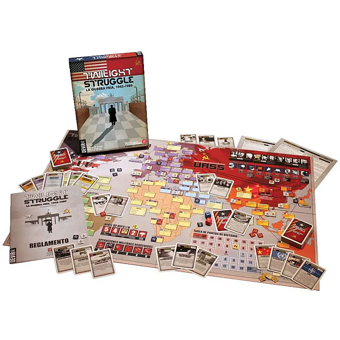 Twilight Struggle Deluxe Edition BGG Top 100, On demand, Imported Games, All Products image