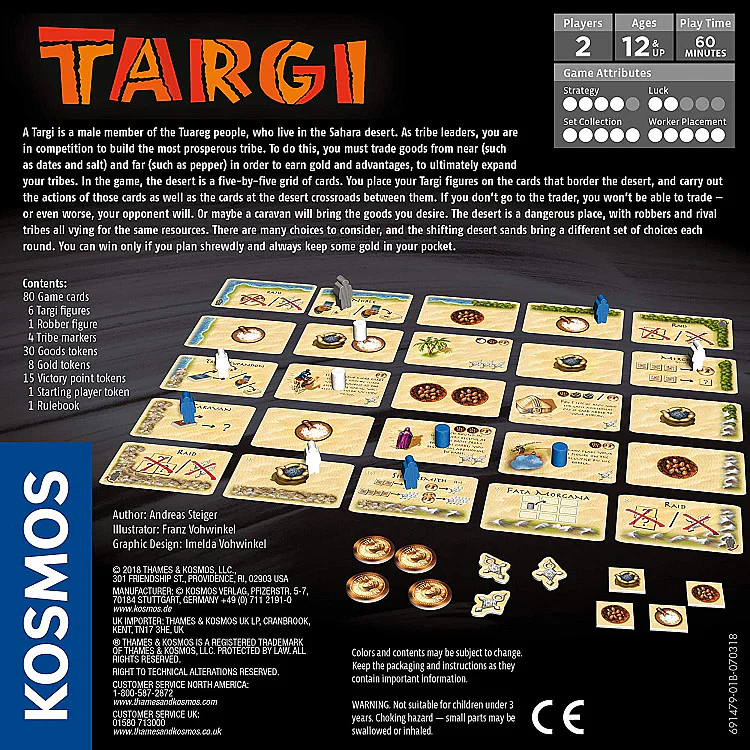 Targi Imported Games, Spiel des Jahres, The Dice Tower Seal of Excellence, For Cafe, 2- Next 21 to 50 Games, All Products image