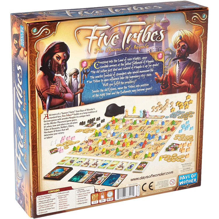 Five Tribes Imported Games, The Dice Tower Seal of Approval, All Products image