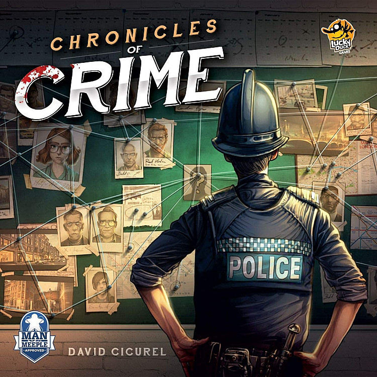 Chronicles of Crime - Retail Imported Games, The Dice Tower Seal of Excellence, For Cafe, All Products image