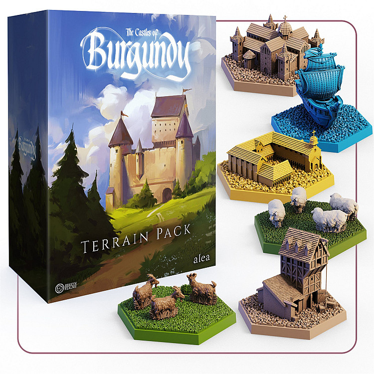 The Castles of Burgundy: Special Edition – 3D Terrain Pack Imported Games, All Products image