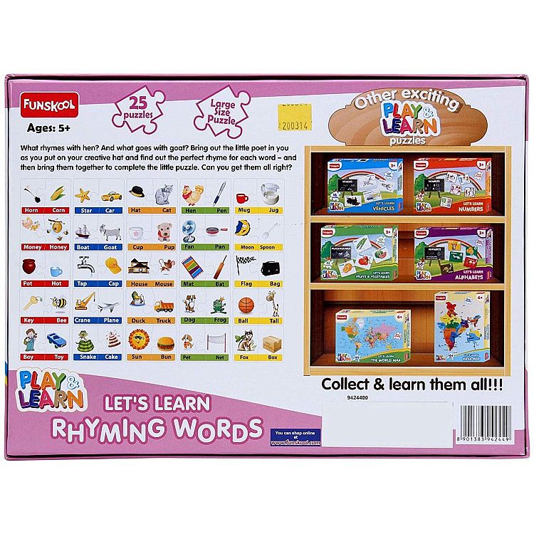 Let's Learn Rhyming Words image