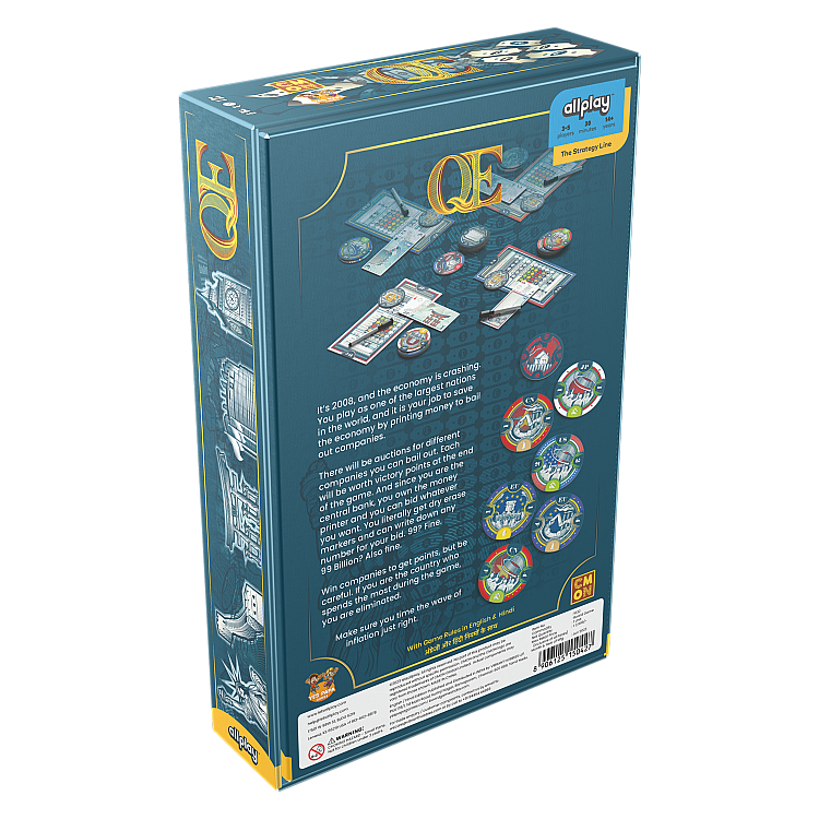Q.E English Hindi / Edition All Board Games, Our Games, Published Games, Imported, All Products image