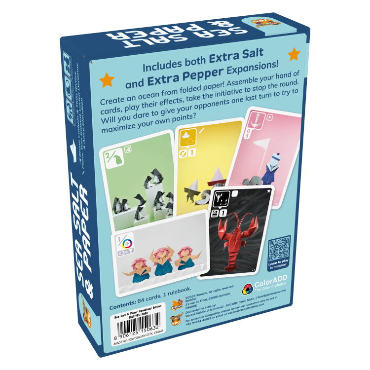 Sea Salt & Paper with extra salt and extra pepper expansion image
