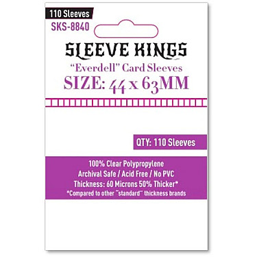 Sleeve Kings 8840 Everdell Mini Card Sleeves (44x63mm) - 110 Pack