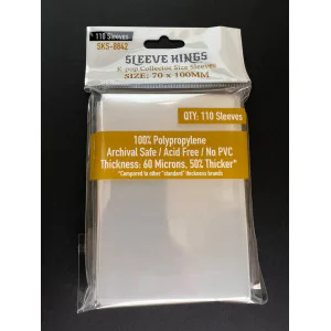 Sleeve Kings 8842 Kpop Collector Size (70 X 100 MM) 110 pack