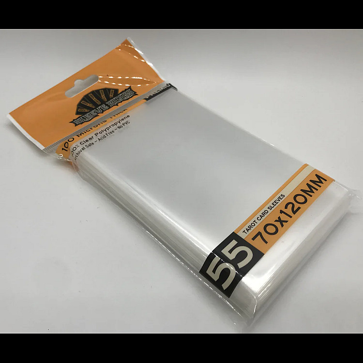Sleeve Kings 9966 Premium "Tarot" Card Sleeves (70x120mm) 55 Pack, 100 Microns Accessories, Card Sleeves, All Products image