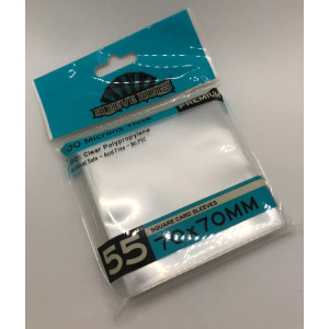 Premium Cards Sleeves by Sleeve Kings Square Card  9965 (70x70mm) - 55 Pack