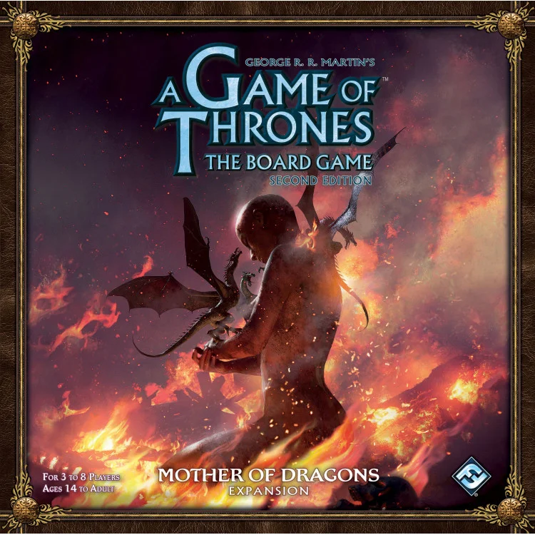 A Game Of Thrones Board Game: 2Nd Edition: Mother Of Dragons Expansion En image