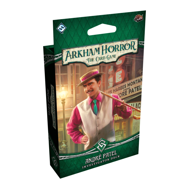 Arkham Horror: The Card Game - André Patel Investigator Deck Pre Orders, Imported Games, All Products, Supplier 4 - Feb'26 image