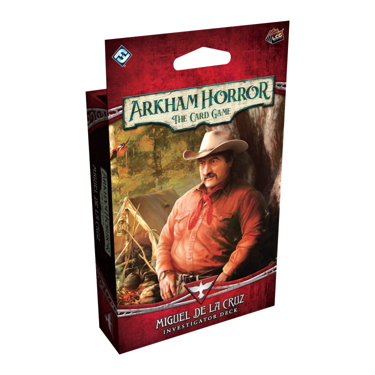 Arkham Horror: The Card Game - Miguel de la Cruz Investigator Deck image