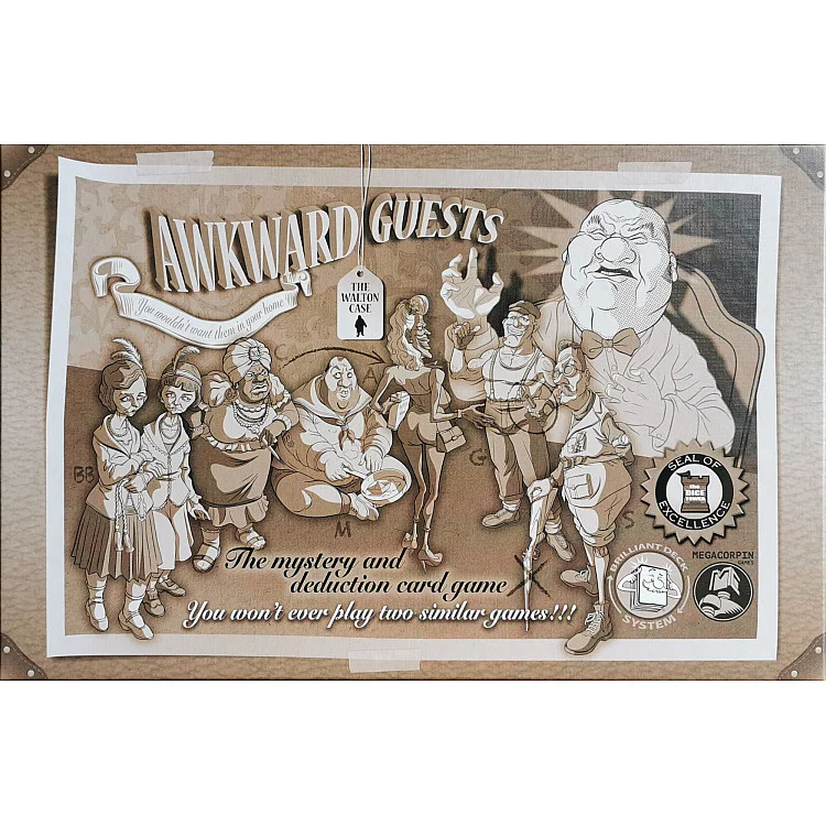 Awkward Guests Imported Games, The Dice Tower Seal of Excellence, All Products image