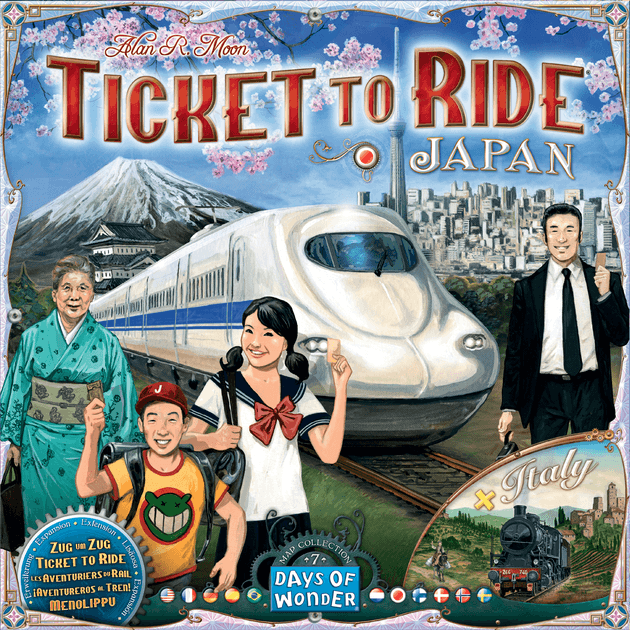 Ticket to Ride Map Collection: Volume 7 – Japan & Italy On demand, Imported Games, All Products image