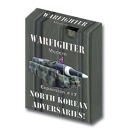 Warfighter: Expansion #17 – North Korean Adversaries On demand, Imported Games, All Products image