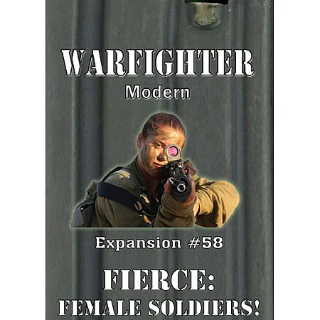 Warfighter: Expansion #58 – Fierce: Female Soldiers! On demand, Imported Games, All Products image