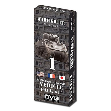 Warfighter: WWII Expansion #36 – Vehicle Pack #1