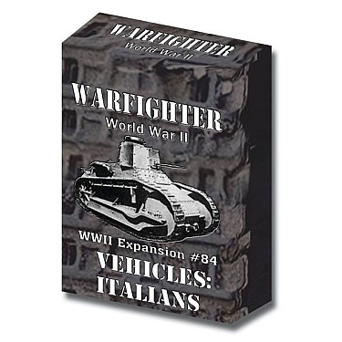 Warfighter: WWII Expansion #86 – Vehicles: Italian Army