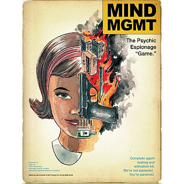 MIND MGMT: The Psychic Espionage Game