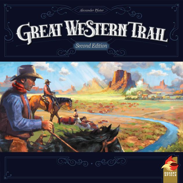Great Western Trail (Second Edition) BGG Top 100, Imported Games, For Cafe, 3- Next 51 to 100 Games, All Products image