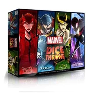 Marvel Dice Throne: Scarlet Witch v. Thor v. Loki v. Spider-Man Imported Games, All Products image