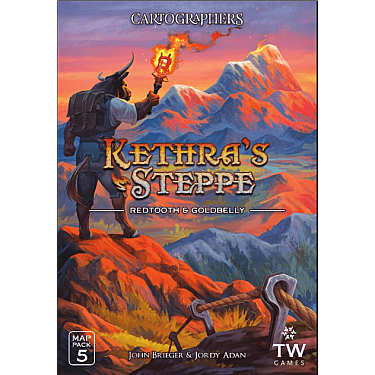 Cartographers: Map Pack 5 – Kethra's Steppe: Redtooth & Goldbelly