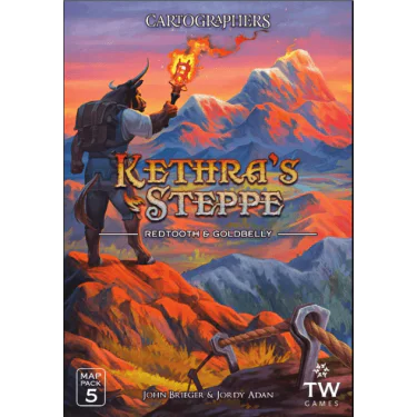 Cartographers: Map Pack 5 – Kethra's Steppe: Redtooth & Goldbelly