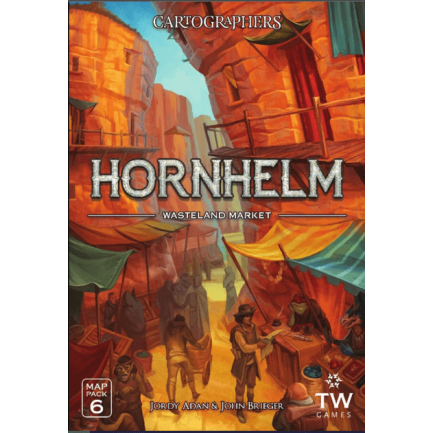 Cartographers: Map Pack 6 – Hornhelm: Wasteland Market On demand, Imported Games, All Products image