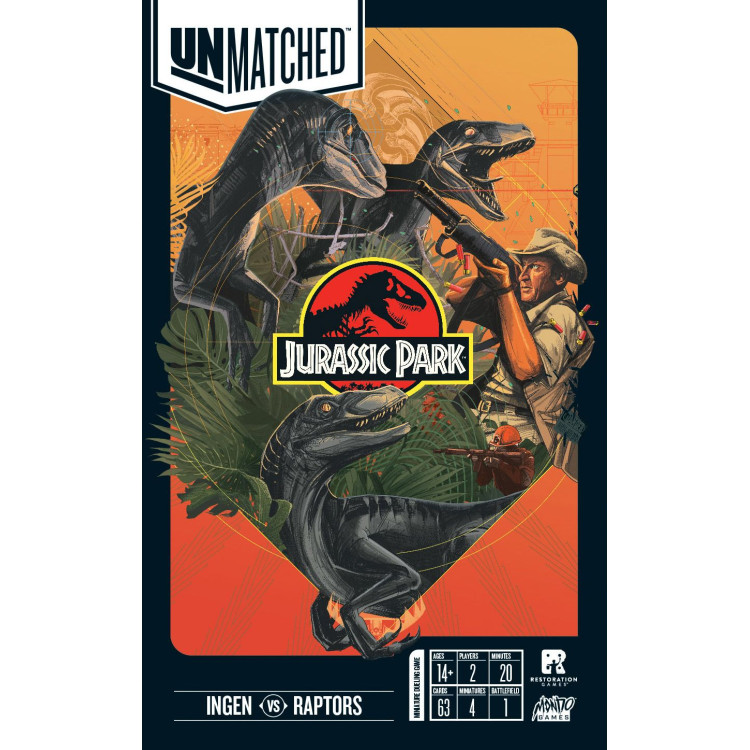 Unmatched: Jurassic Park – InGen vs Raptors On demand, Imported Games, All Products image