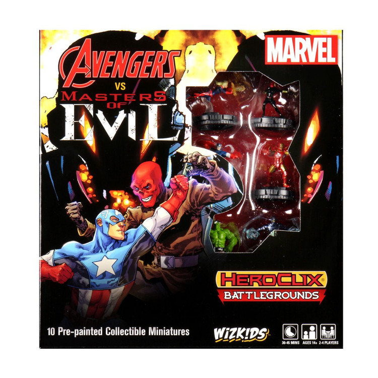 Marvel HeroClix: Battlegrounds – Avengers vs. Masters of Evil On demand, Imported Games, All Products image