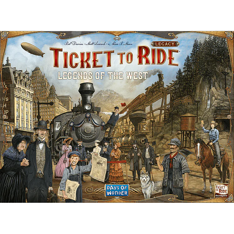 Ticket to Ride Legacy: Legends of the West image