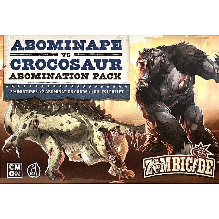 Zombicide: Undead or Alive – Abominape vs Crocosaur image