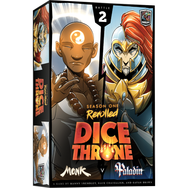 Dice Throne: Season One ReRolled – Monk v. Paladin On demand, Imported Games, All Products image