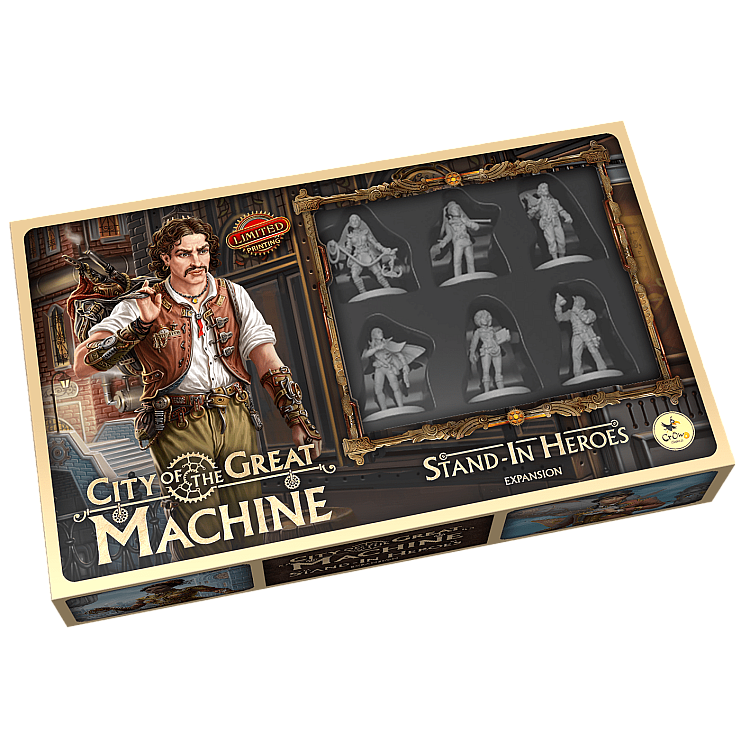 City of the Great Machine: Stand-In Heroes image