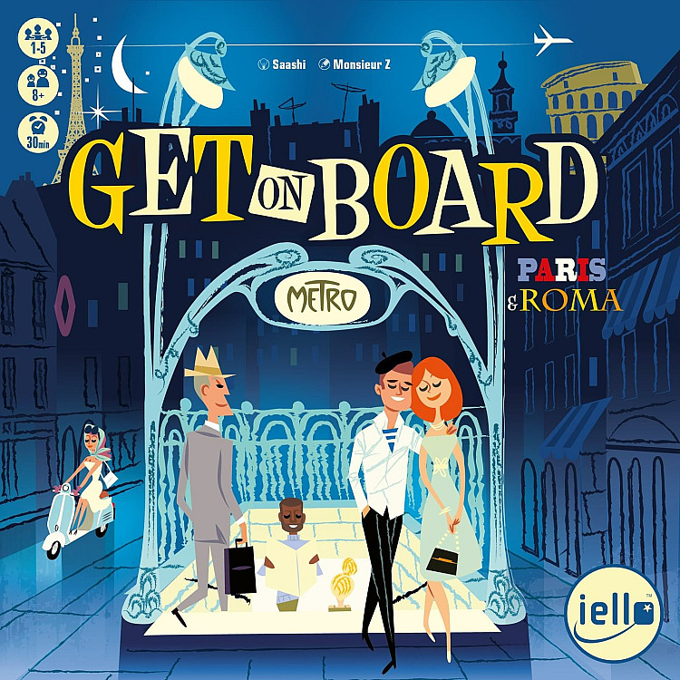 Get on Board: Paris & Roma On demand, Imported Games, All Products image