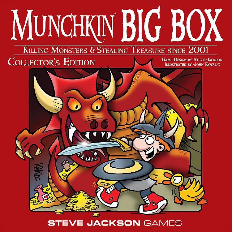 Munchkin Big Box On demand, Imported Games, All Products image