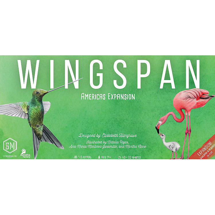 Wingspan: Americas Expansion Pre Orders, On demand, Imported Games, All Products, Supplier 4 - Feb'26 image