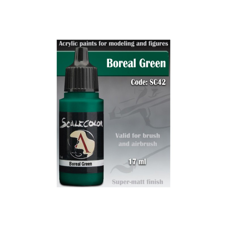 Scale Color Range SC42 BOREAL GREEN All Board Games, Paints, Scale Color Range, Imported Games, All Products image
