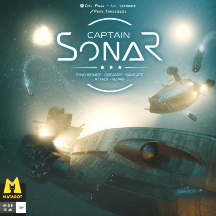 Captain Sonar second edition On demand, Imported Games, For Cafe, All Products image